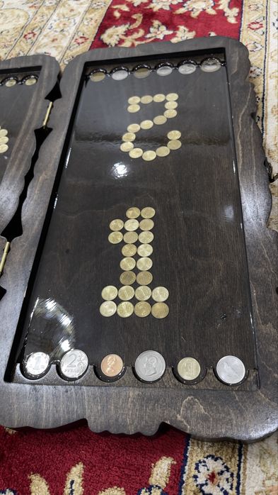 Нарды ручная работа (тенге)