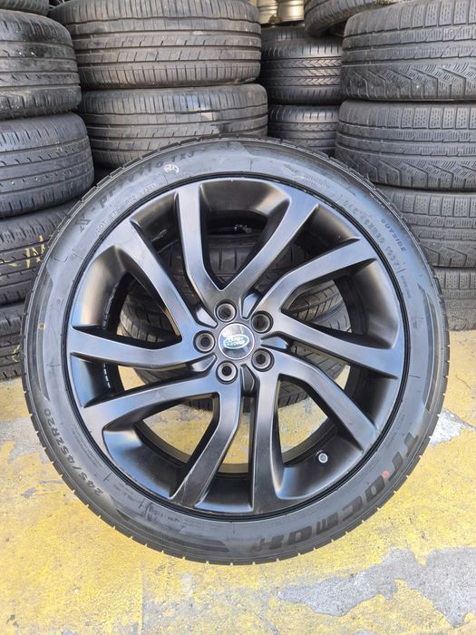 Roti Jante 5x108 20'' OEM Land Rover Range Rover Evoque 245/45/20 - CU ANVELOPE NOI - SUPER PRET !