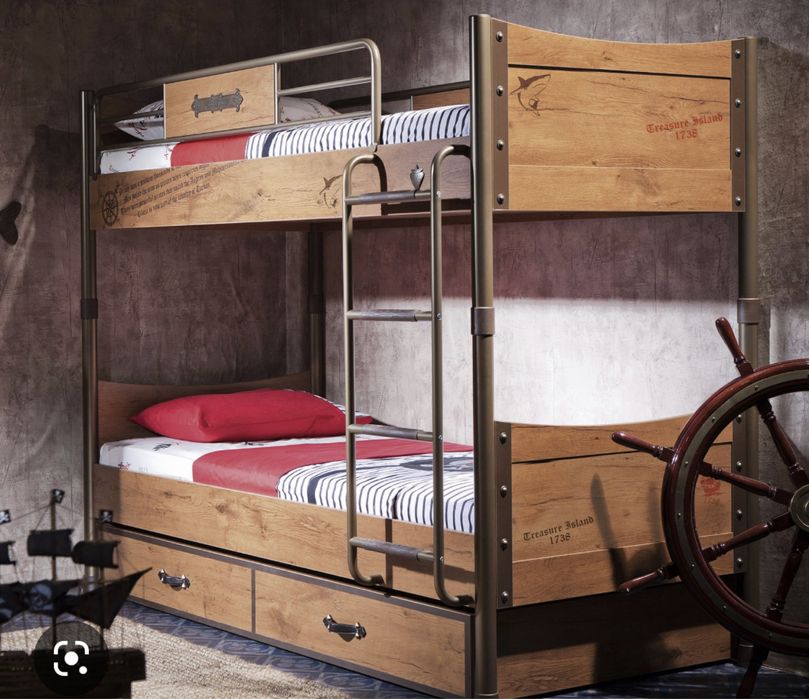 Двухъярусная кровать чилек