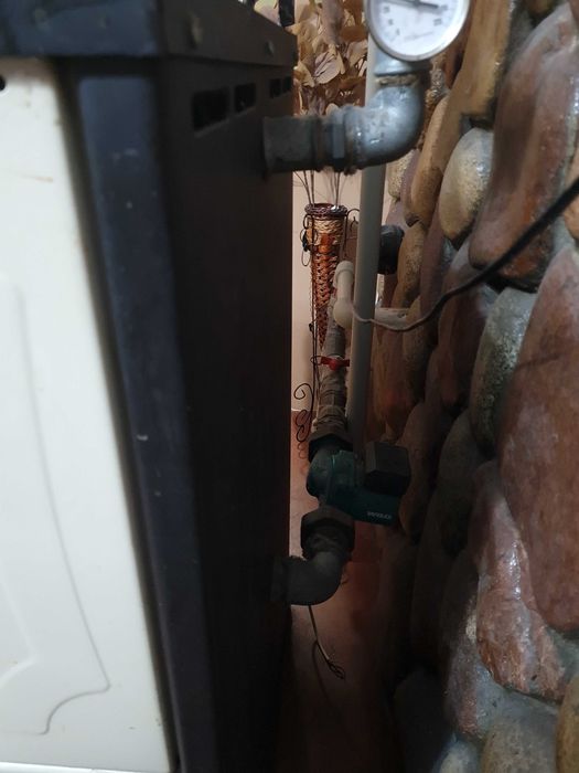 Камина с фурна Прити 15+5kW, + водна помпа