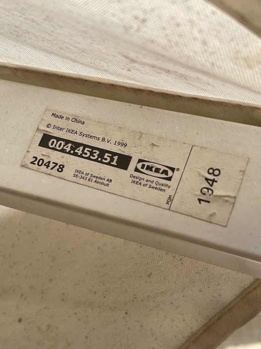 Umbrela de soare mare pentru terasa IKEA HOGON, diametru 270 cm