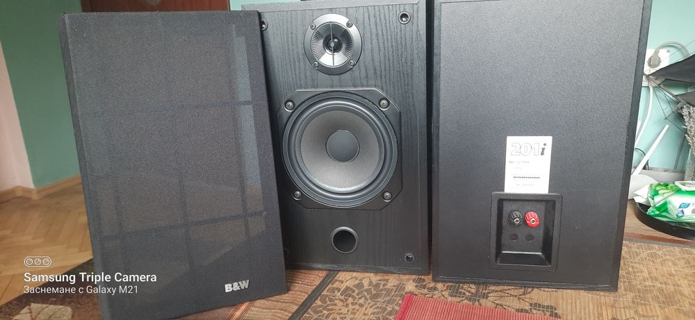Bowers%wilkins 201 i  тонколони  -2 по 60 вата