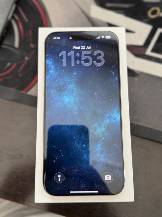 iPhone 16 Pro Max 256 GB Black Titanium – Отлично състояние