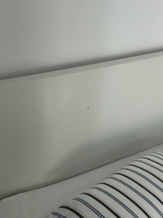 Pat Ikea alb cu sertare 160 x 200