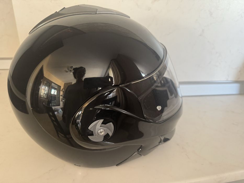 Каска за мотор Airoh + ръкавици