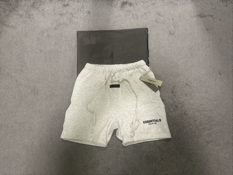 pantaloni essentials fear of god light oatmeal marime M