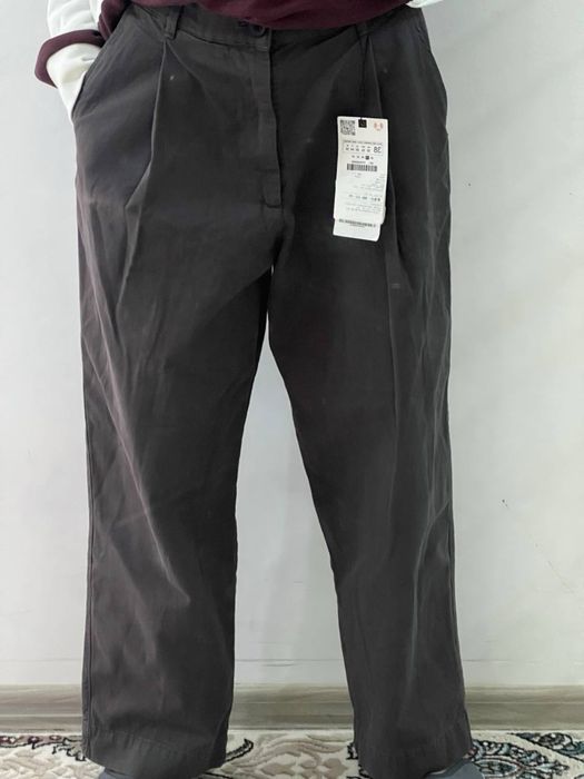 Темно-серые брюки Zara