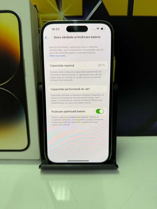 iPhone 14 Pro 128Gb Gold AGP Amanet Cod 3623