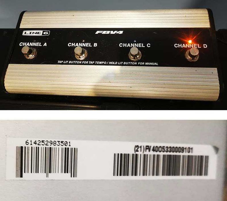 Усилвател за китара кубе Line 6 Spider III 120 вата и FBV4 суич педал