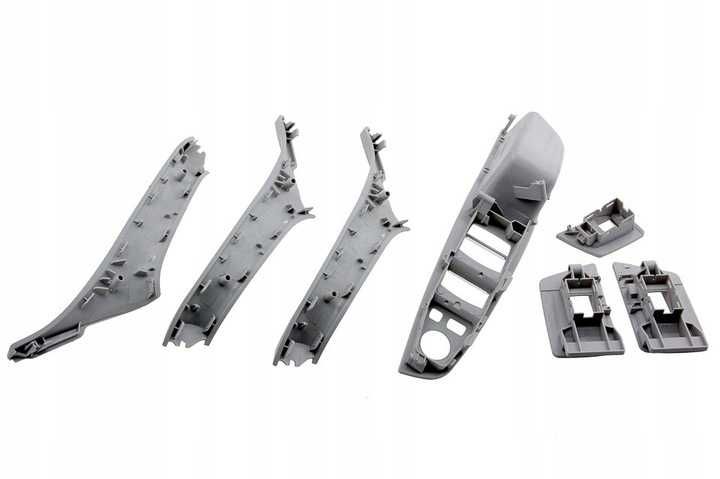 Комплект вътрешни дръжки за BMW 5 F10/F11 2010 - 2017 Сив