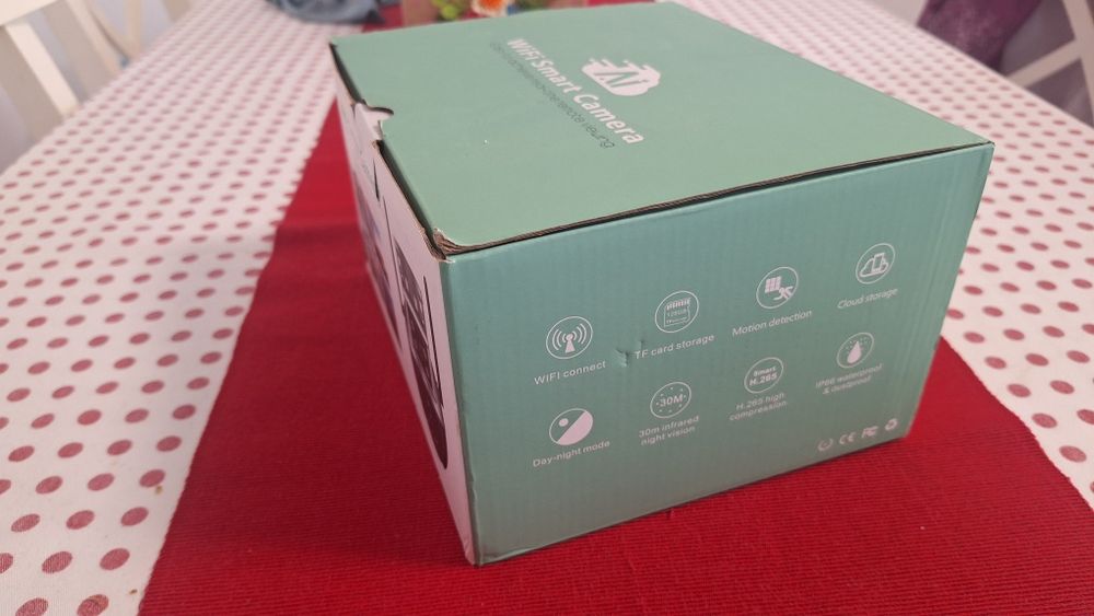 Camera supraveghere video Wi-fi dual lens