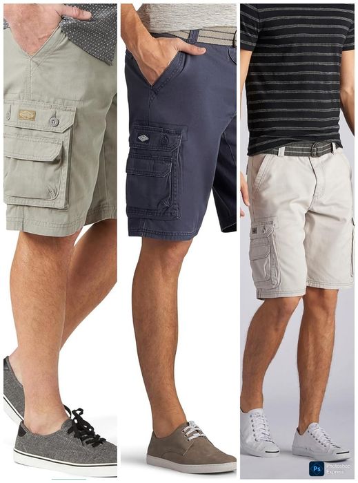 Мъжки къси карго панталони