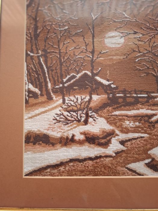 Goblen cusut. "Noapte feerica"