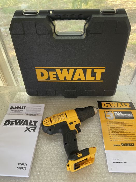 DeWALT Filetanta DCD 771 XR. Cu Valiza de Transport, Original, Nou !