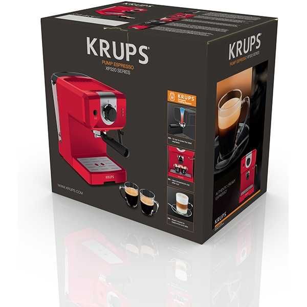 Vand Espressor KRUPS Pump XP320530 1.5l 15 bar rosu