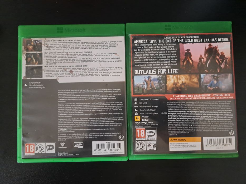 Pachet jocuri Xbox One Red Dead Redemption 2