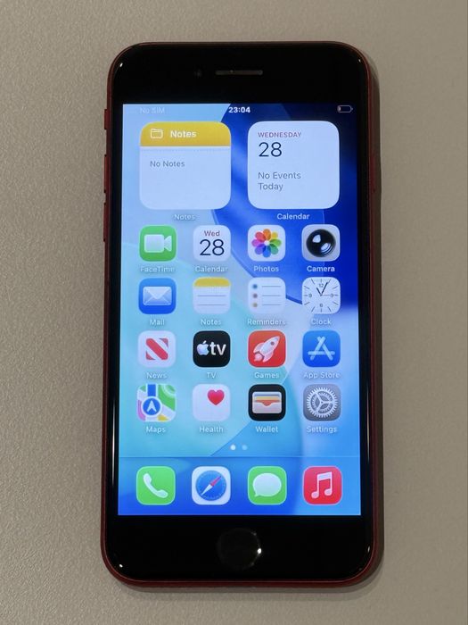 iPhone SE2020 Red 94% battery