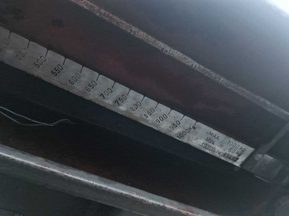 Cantar 1050 kg Balanta Sibiu