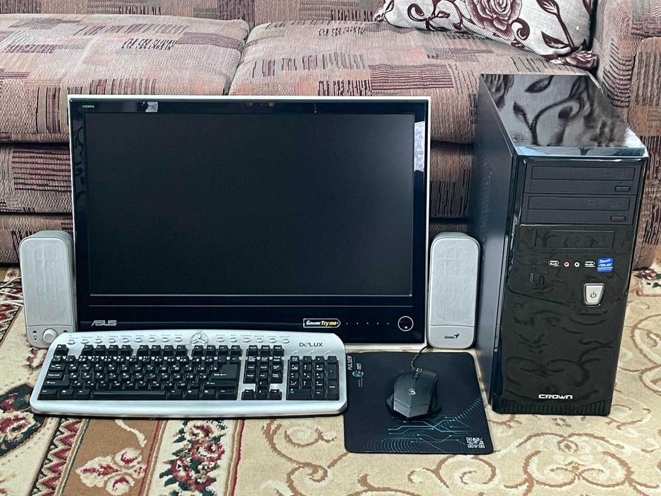 Системный блок, компьютер, ПК в полном комплекте под разные задачи