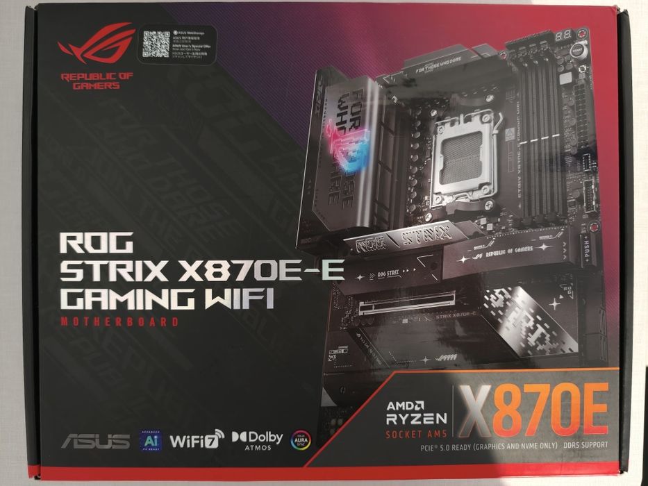 ASUS ROG Strix X870E-E Gaming WiFi Motherboard