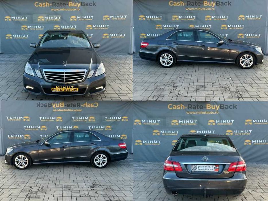 Mercedes E-Klasse 1.8Benzina(204 CP) 2012 Euro5 | Rate fixe | Garantie