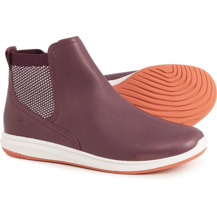 NOU! Botine dama din piele Superfeet