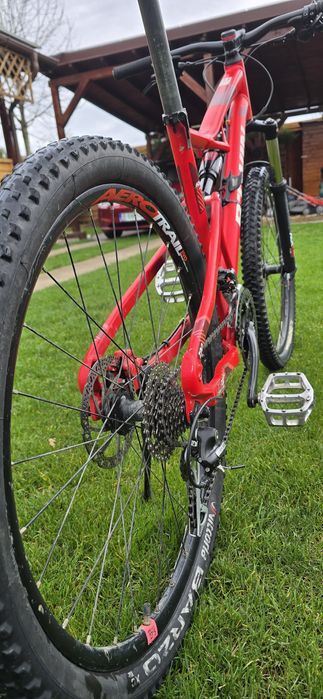 Bicicleta full suspension Rockrider 540s