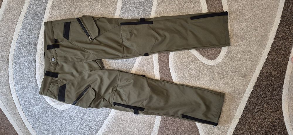 Pantaloni Moto Premium – Noi, Impermeabili, Versatilitate Maximă (Acces Rapid Protecții)