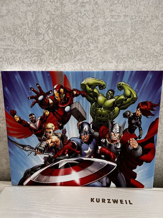 Картина марвел. Для фотозоны