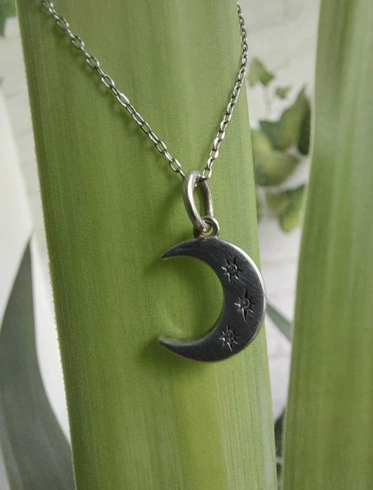 Lantisor din argint 925 pandantiv semiluna