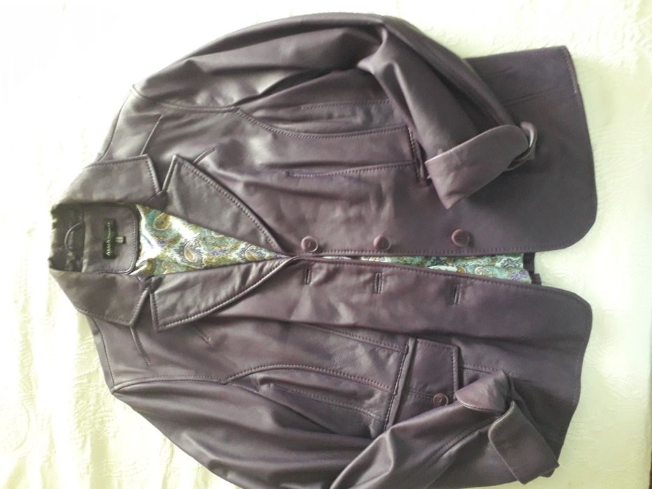 Дамско яке естествена кожа