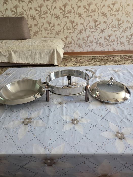Посуда.Мармит настольный