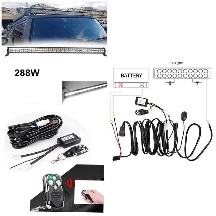 Cablu telecomandă led bar bec led bar cabluri buton modul Bucuresti ...