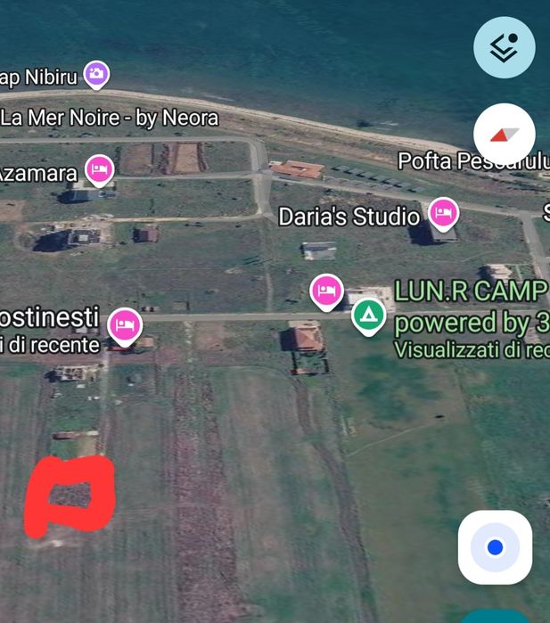 Teren intravilan Costinești la limita Nibiru