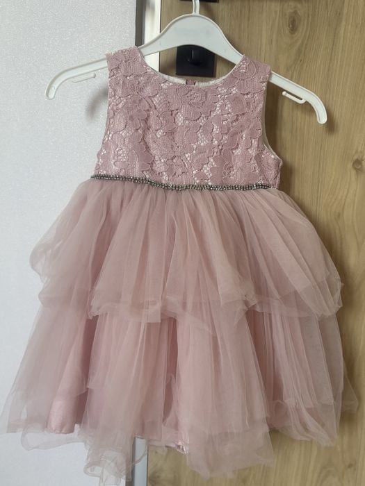 Платье розовое. Размер 98