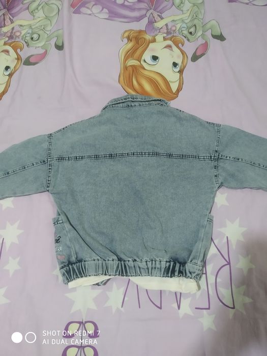 Жинсовый костюм с кофточкой турецкая