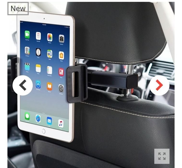 Стойка за задна седалка на кола за телефон и таблет