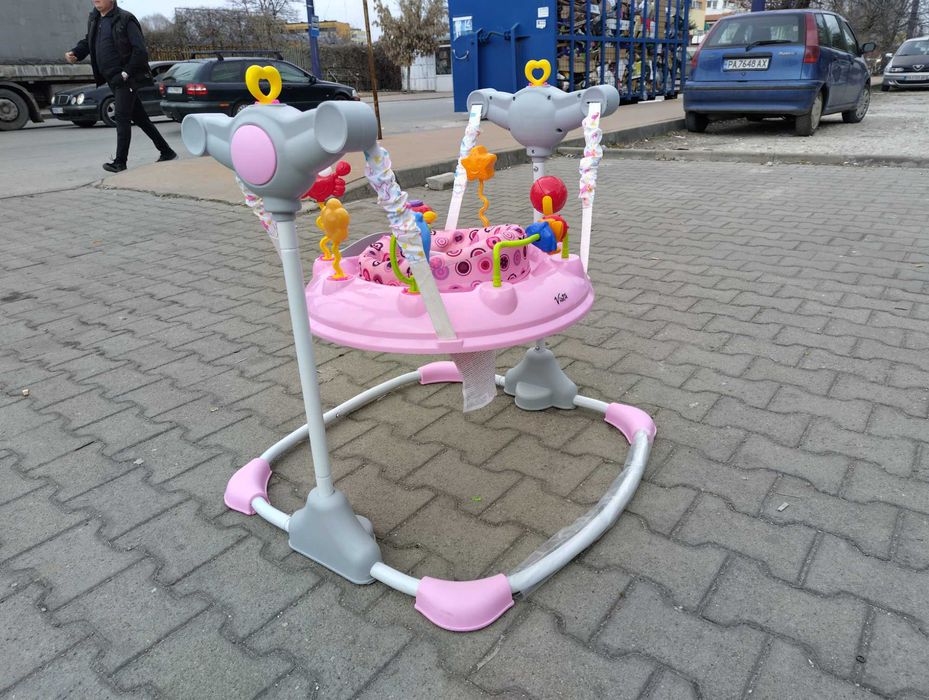 MONI Детско бънджи VISTA розов