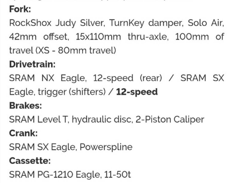 SRAM Sx Eagle 12s MTB сет скорости.