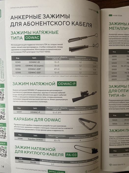 комплектующие для телекомуник. и электрич. сетей