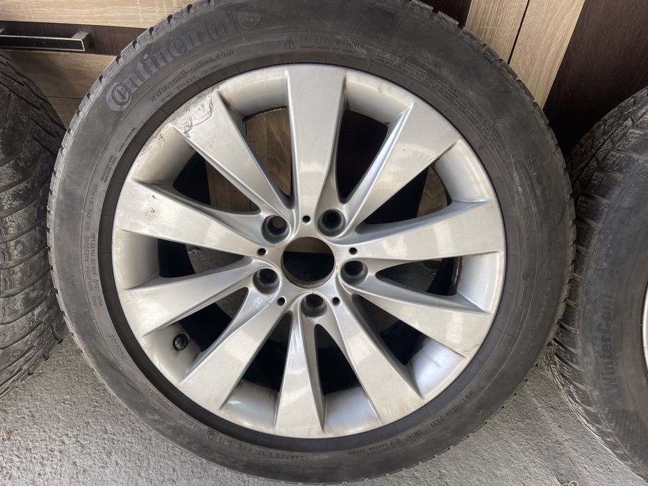 Jante bmw originale cu cauciucuri in state buna runflat