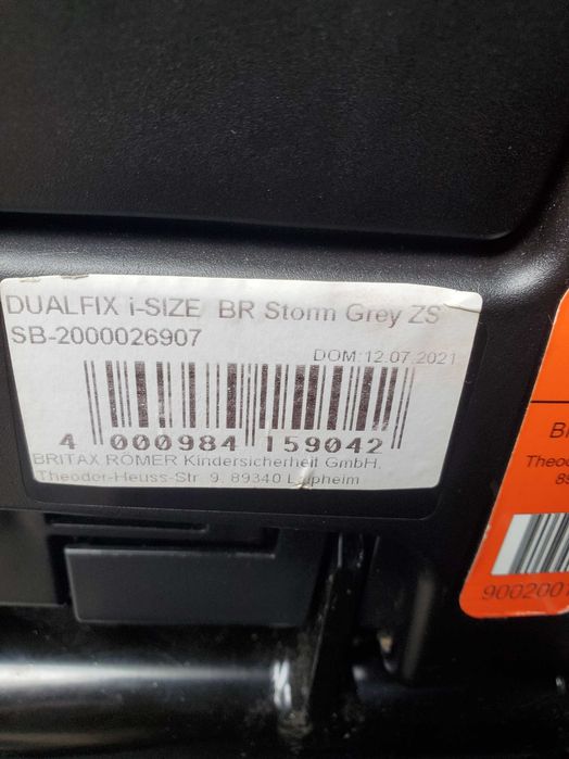 Scaun auto Britax Romer Dualfix i-Size
