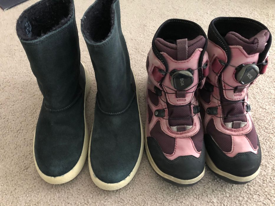 Ecco Gore-tex ботушки