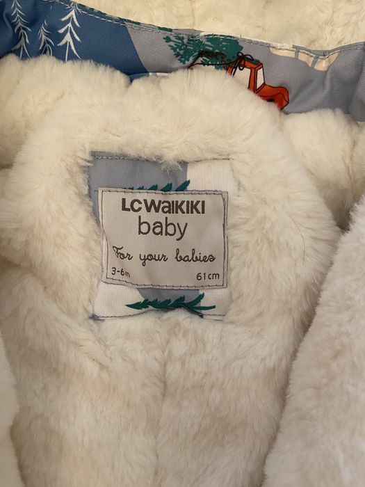 Комбинезон зимний на 3-6 мес