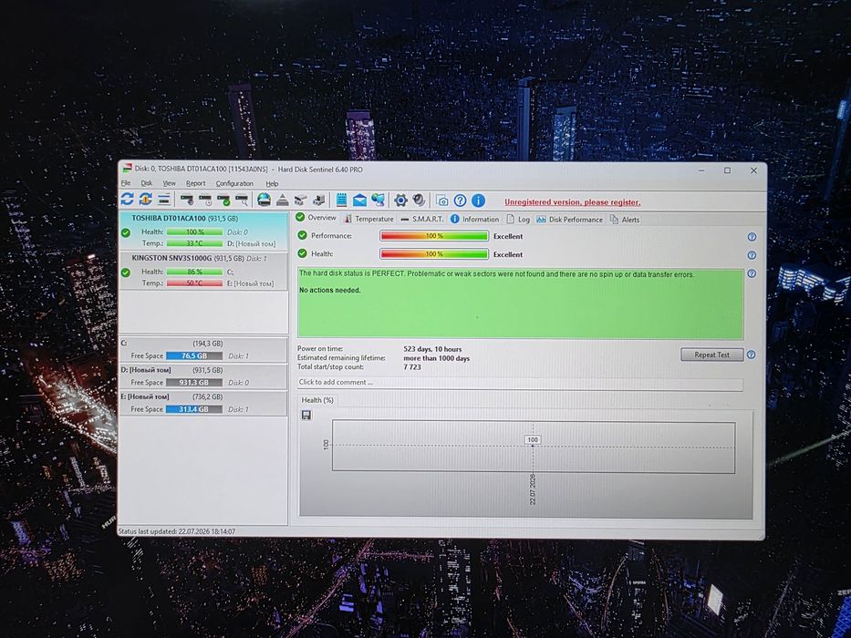 Hard 1TB Toshiba hdd