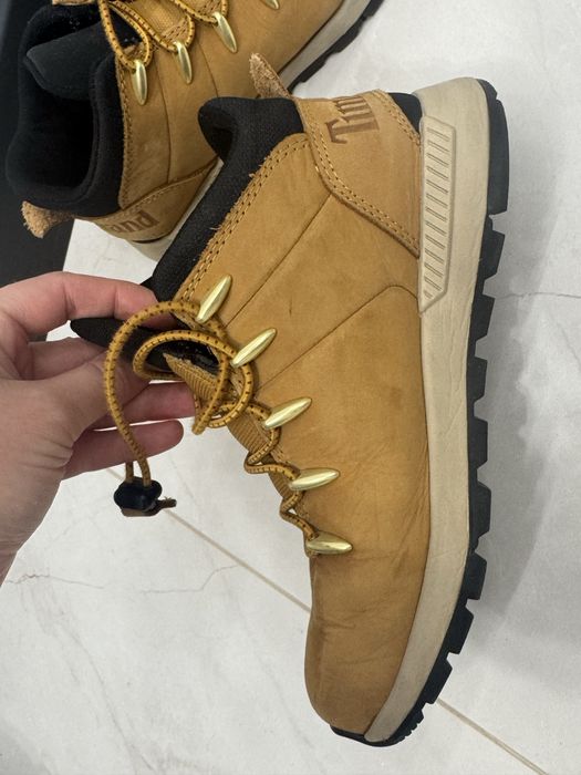 Timberland рыжие детские