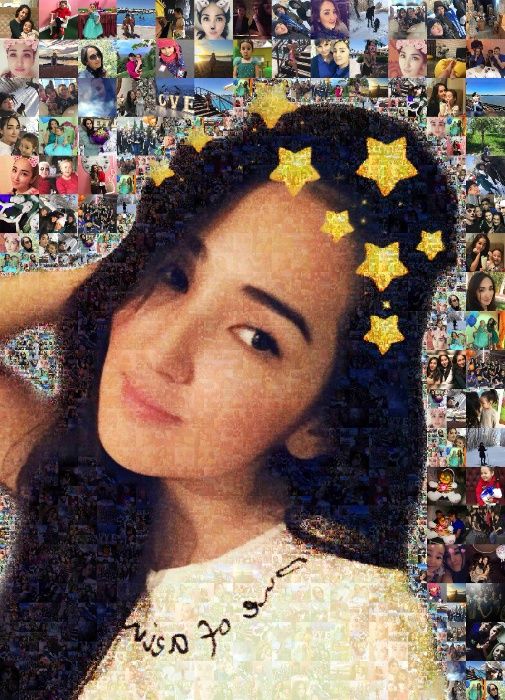 Фотомозаика в Нур-Султане (Астана)