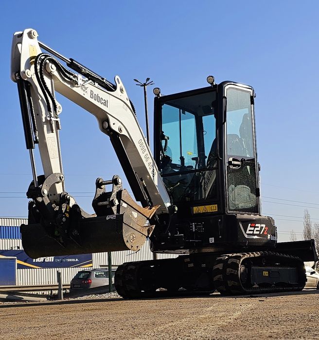 Услуги с мини багер Бобкат