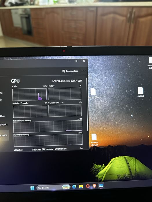 Laptop lenevo ideapad3 gaming / ryzen5 5600h gtx 1650 16gb ram