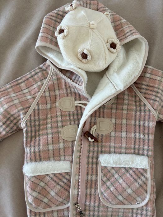 Пальто на девочку модное красивое